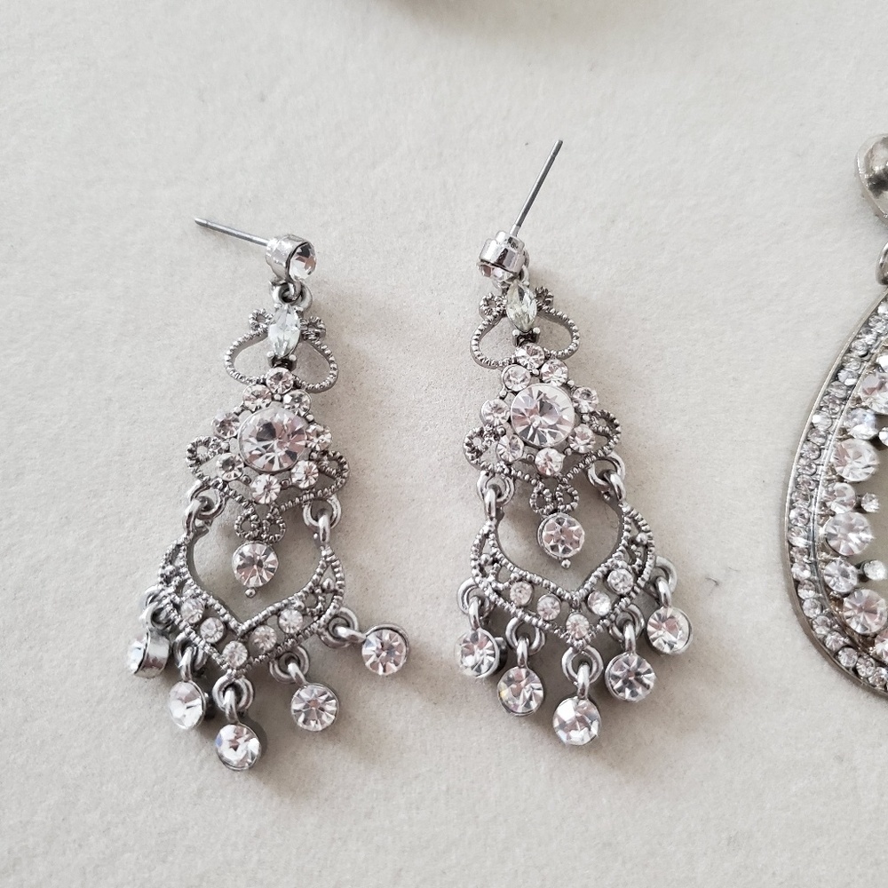 ✨Vintage Boho earings and Brooch 💐 Bride